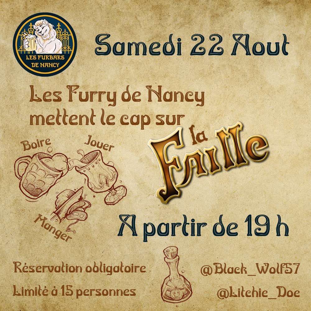 Affiche Furbar d'août