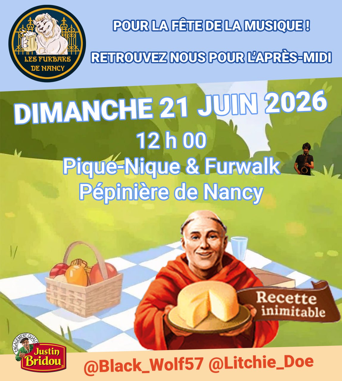 Affiche Pique Nique de Juin